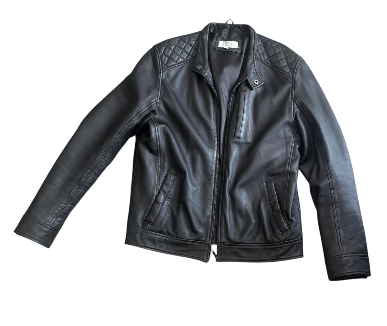 009 Preloved Ashwood Leather Jacket L