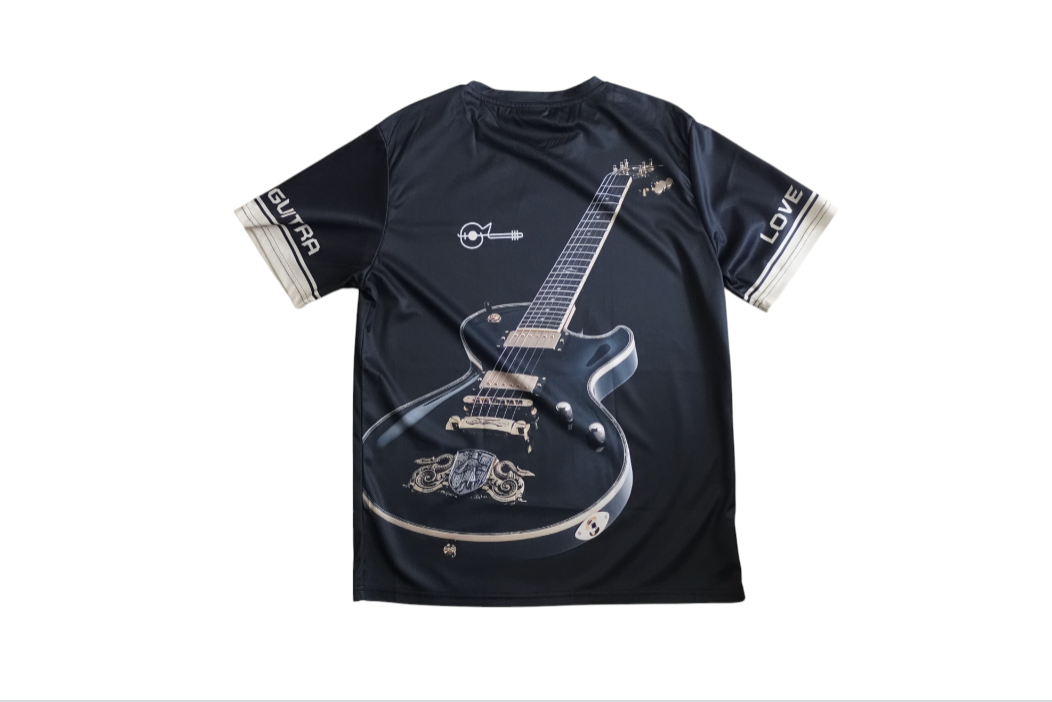 Retro Guitar Tee M