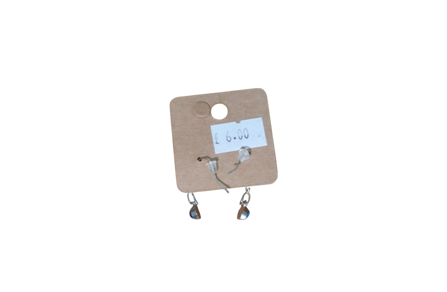 Blue Gem Earrings