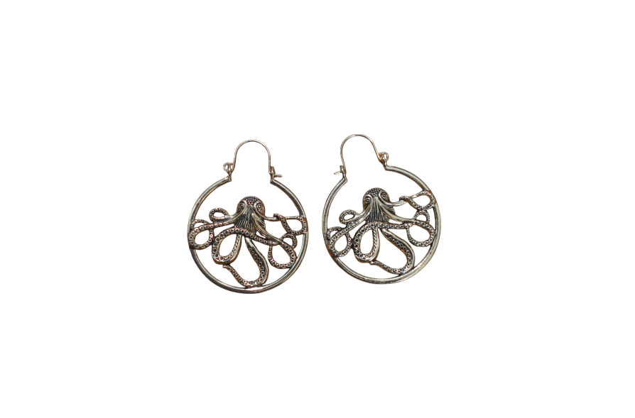 Octopus Earrings