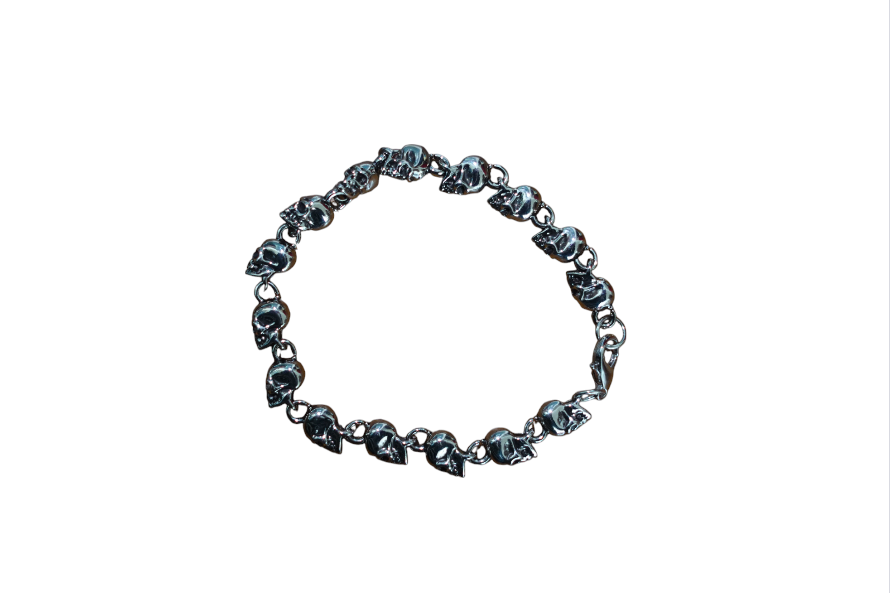 Gothic Punk Skull Bracelet