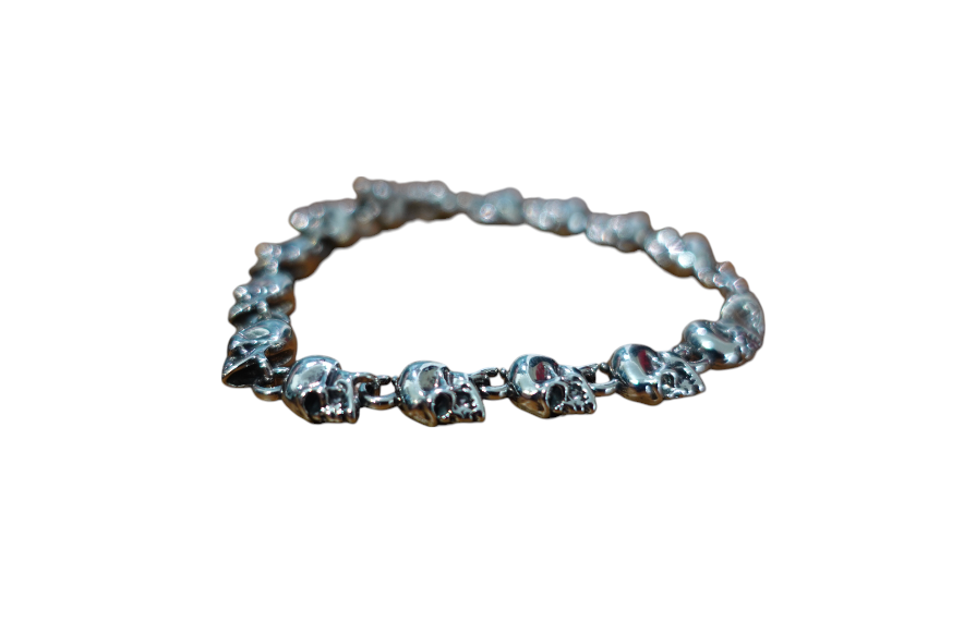 Gothic Punk Skull Bracelet
