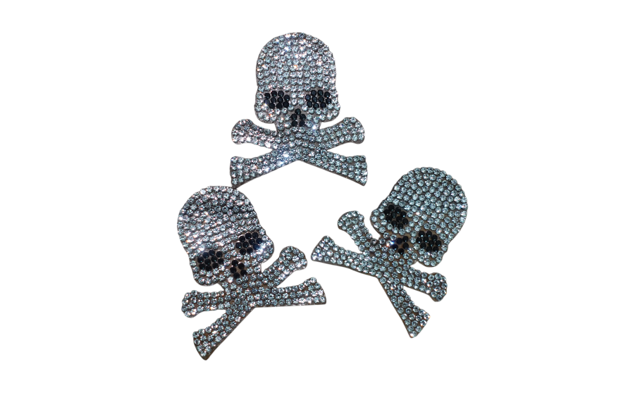 Skull Iron on Patches