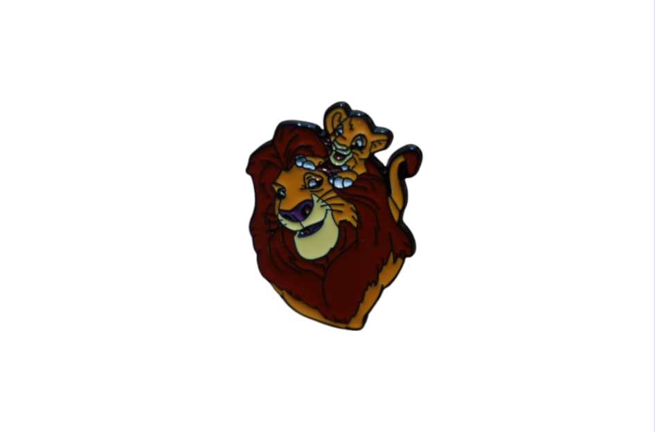 Lion King Simba & Mufasa Pin