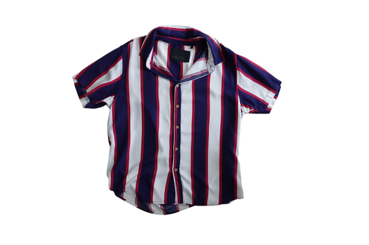 000 Preloved Soul Star Shirt Stripe Multi M