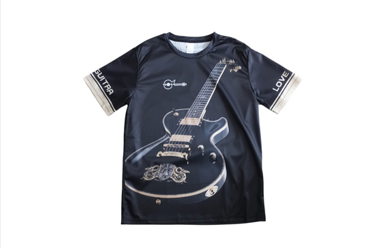 Retro Guitar Tee M