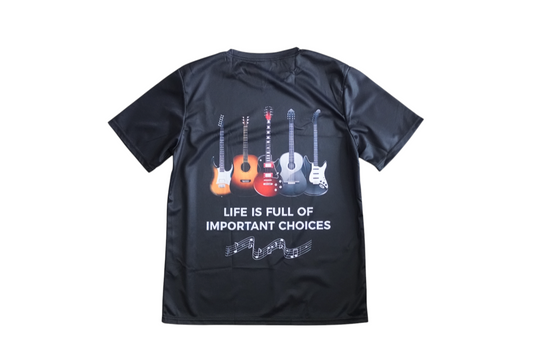 Retro Guitar Choices Tee M