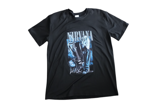 Retro Nirvana Tee M