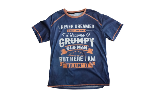 Retro Grumpy Tee L