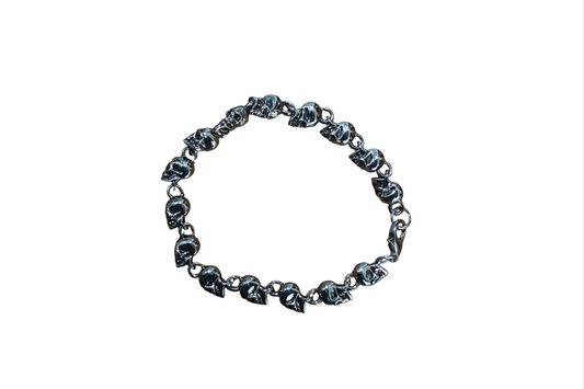 Gothic Punk Skull Bracelet