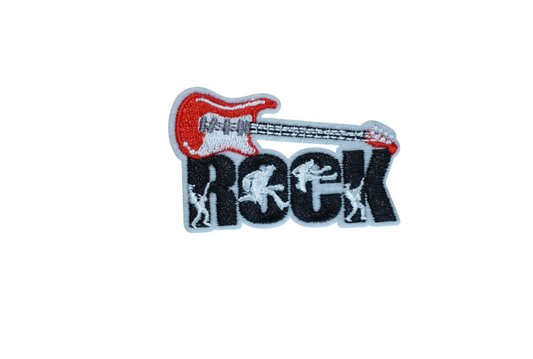 Rock Iron On Patch