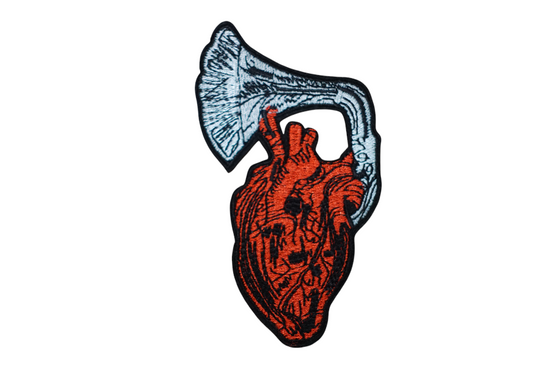 Heart Iron On Patch
