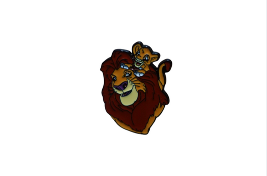 Lion King Simba & Mufasa Pin