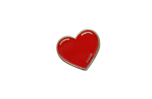Red Heart Pin