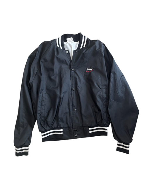 Vintage Satin Bomber Jacket XL